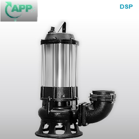 Bơm chìm hút hố móng bùn đặc APP DSP-100T Bơm chìm hút hố móng bùn đặc APP DSP-100T