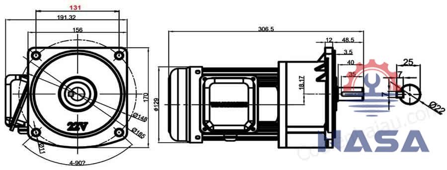 kich-thuoc-motor-giam-toc-wanshsin-gv22
