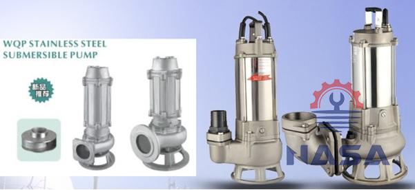 wq BƠM CHÌM INOX 316 hiệu FEILI Đài loan