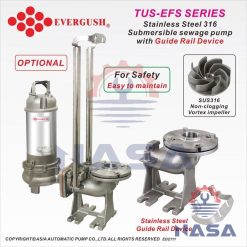 Bơm chìm hố móng Evergush EFSD-50T